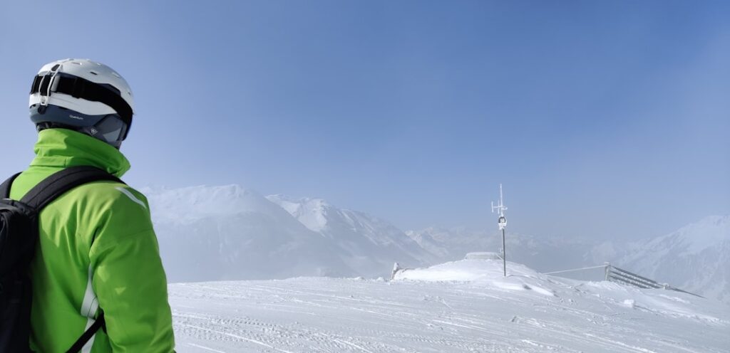 Snow covered mountain under blue sky during daytime