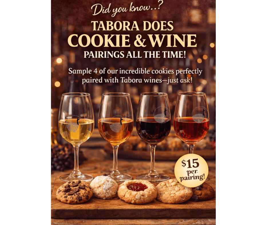 Featured image for Tabora Cookie and Wine Pairings